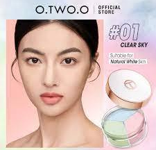 OTWOO Three Grid Filter Oil Control Loose Powder