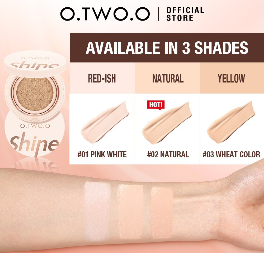   O.TWO.O SHINE Air Cushion BB Cream Foundation