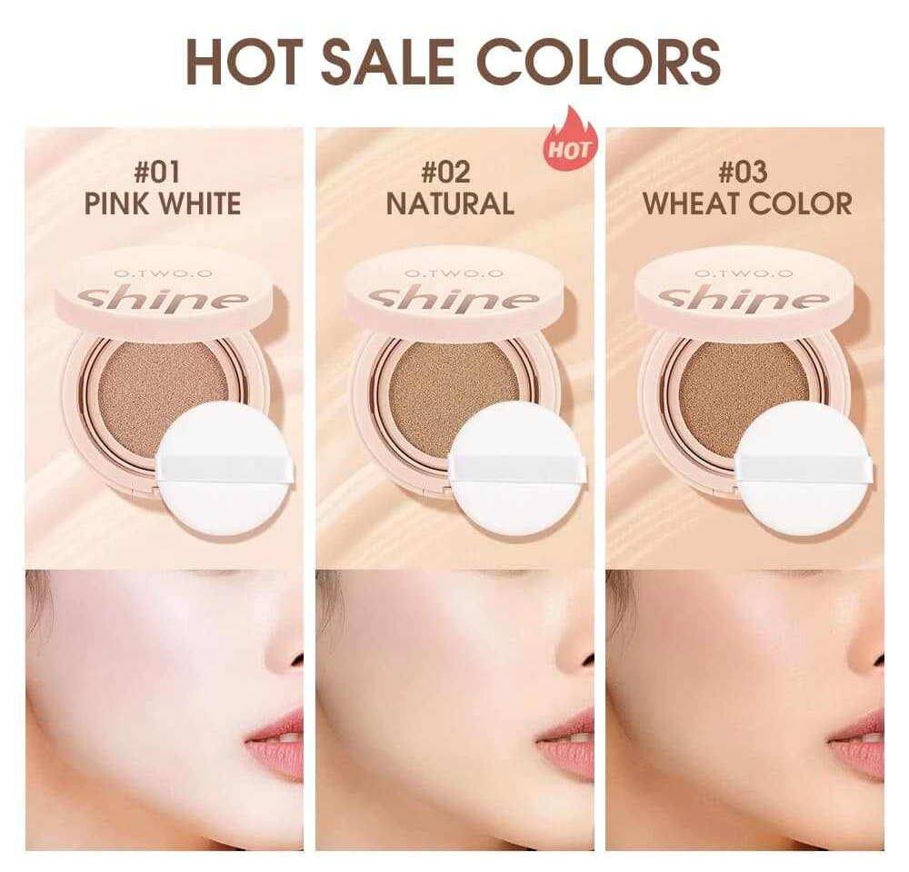   O.TWO.O SHINE Air Cushion BB Cream Foundation